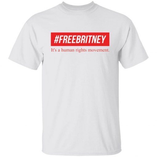 #FreeBritney it’s a human rights movement shirt