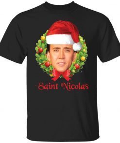 Saint Nicolas Cage Christmas Shirt