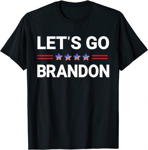 T-Shirt Let's Go Branson Brandon Conservative Anti Liberal Funny