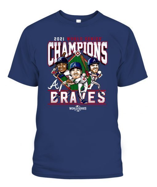 T-Shirt Atlanta Braves 2021 World Series Champions Franchise Guys