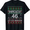 2021 Let's Go Brandon Themed Song Parody Anti biden Pun Christmas T-Shirt