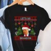 Let's Go Brandon Christmas Sweater Gift T-Shirt
