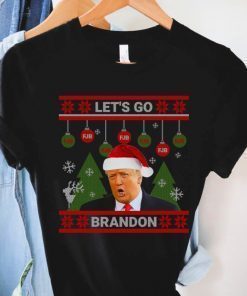Let's Go Brandon Christmas Sweater Gift T-Shirt