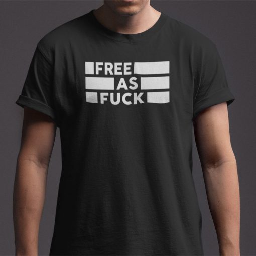 2021 Kyle Rittenhouse Bar Free As Fuck Shirt