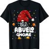 2021 Abuelo Gnome Leopard Family Matching Christmas Party Pajama T-Shirt