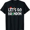 T-Shirt Let's Go Brandon Anti Joe Biden Chant Joke Funny Christmas