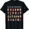 T-Shirt Let's Go Braden Brandon Conservative Dog Christmas Pajamas