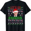 T-Shirt Let's Go Brandon Ugly Christmas Anti Biden Pro America Gift 2021