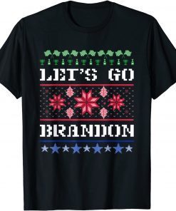 Lets Go Branson Brandon Christmas Conservative Anti Liberal 2022 T-Shirt