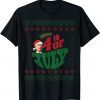 T-Shirt Santa Joe Biden Happy 4th of July Ugly Christmas Sweater