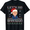 T-Shirt Let's Go Brandon Trump Ugly Christmas Sweater Gift