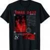 Vaporwave Christmas Design Santa Claus Streetwear Art Unisex T-Shirt
