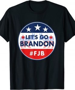 Classic Let's Go Branson Brandon Conservative Anti Liberal US Flag Gift TShirt