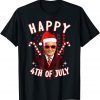 T-Shirt Happy 4th of July Funny Christmas Joe Biden Xmas Pajama Gift