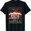 Official Ugly Christmas Sweater Best Xmas Group Family Party T-Shirt