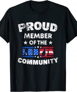 Proud Member Of LGBFJB Community, Funny Anti Biden Unisex T-Shirt