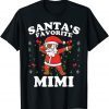 Classic Santa’s Favorite MIMI Christmas Xmas T-Shirt