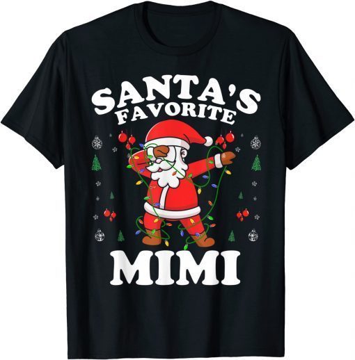 Classic Santa’s Favorite MIMI Christmas Xmas T-Shirt