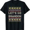 T-Shirt Let's Go Branson Brandon Trump Ugly Christmas Anti Liberal