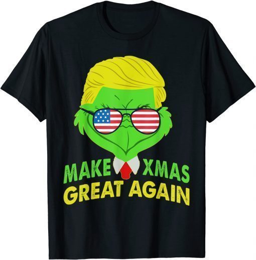 Make Christmas Great Again Funny Trump Ugly Christmas Classic Shirt