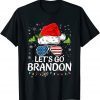 Classic Let's Go Branson Brandon Conservative Anti Liberal US Flag T-Shirt
