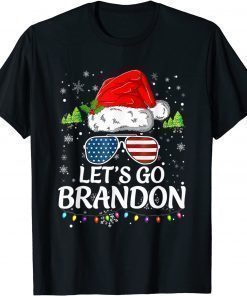 Classic Let's Go Branson Brandon Conservative Anti Liberal US Flag T-Shirt