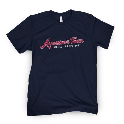 SHIRTS AMERICA'S TEAM ATL TEE WORLD CHAMPIONS 2021