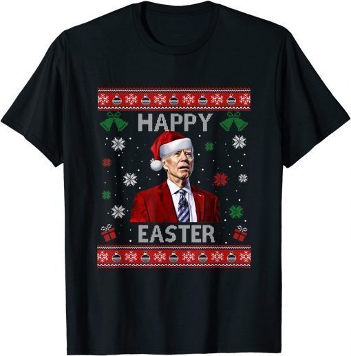 Joe Biden Happy Easter Ugly Christmas Sweater Classic T-Shirt