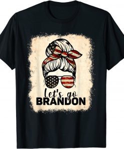 T-Shirt Vintage American Flag F Joe Brandon Anti Liberal Let's Go