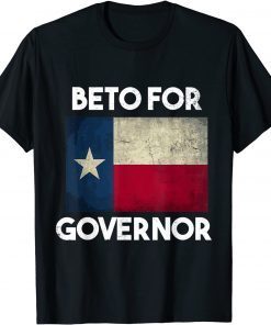 Funny Beto for Governor Texas Vote O'Rourke 2022 Anti Abbott T-Shirt