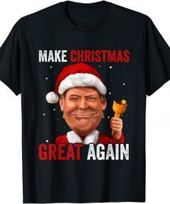 Make Christmas Great Again Funny Trump Ugly Christmas Gift T-Shirt