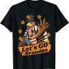 Official Thanksgiving Brandon Lets Go Brandon Joe Biden 2021 T-Shirt