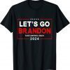 2021 Lets Go Brandon Let's go Brandon USA Flag T-Shirt
