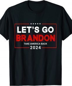 2021 Lets Go Brandon Let's go Brandon USA Flag T-Shirt