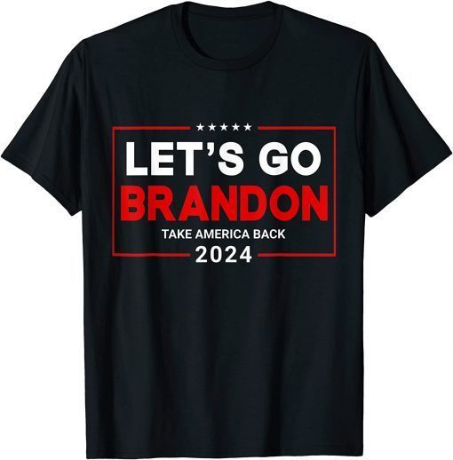 2021 Lets Go Brandon Let's go Brandon USA Flag T-Shirt
