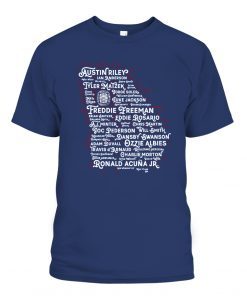 Atlanta 2021 Champs Rosters Funny Tee Shirt