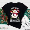 T-Shirt Let's Go Brandon Snow Man