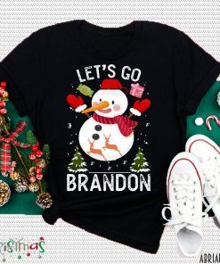 T-Shirt Let's Go Brandon Snow Man