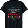 Tee Shirt My Favorite Color Is Christmas Lights Tee Funny Xmas