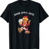 2021 Drink Apple Juice Funny Trump Christmas Classic T-Shirt
