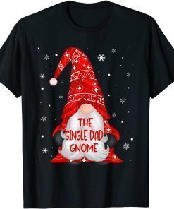 Christmas Lights The Single Dad Gnome Matching Family Group Gift Tee Shirts