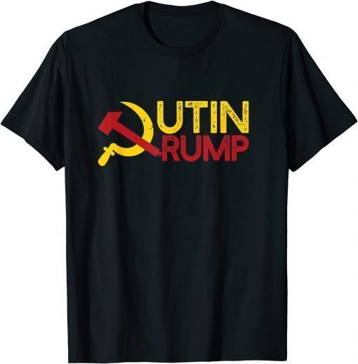 2021 PUTIN TRUMP Campaign Logo Funny Russian USSR Soviet Meme T-Shirt