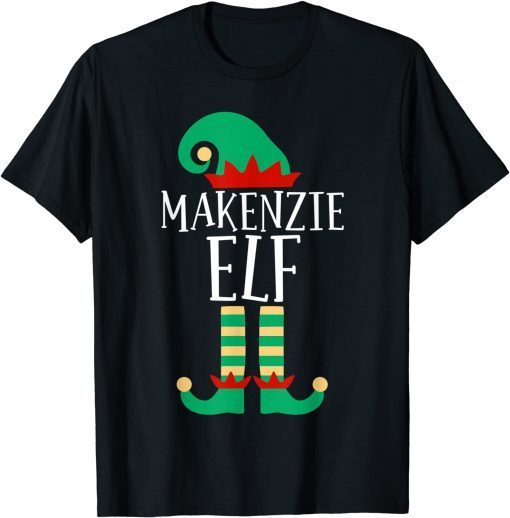 The Makenzie Elf Funny Family Matching Christmas Pajamas Official T-Shirt