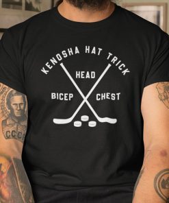 Kenosha Hat Trick Head Bicep Chest Shirts