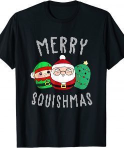 Funny Cute Squishmallow Merry Squishmas Ugly Sweater Family Pjs T-Shirt