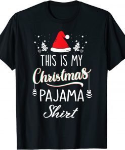 Classic This is My Christmas Pajama Funny Christmas Shirt