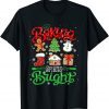 T-Shirt Baking Spirit Bright Donut Christmas Tree Xmas Cookie Kids