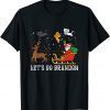 Official Christmas Let's Go Branson Brandon Santa Claus Xmas Gift T-Shirt