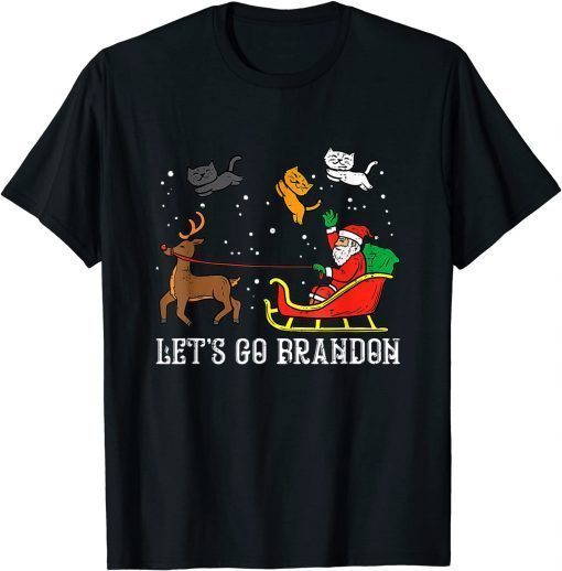 Official Christmas Let's Go Branson Brandon Santa Claus Xmas Gift T-Shirt