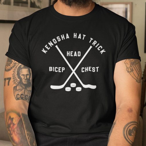 Kenosha Hat Trick Shirt Head Bicep Chest